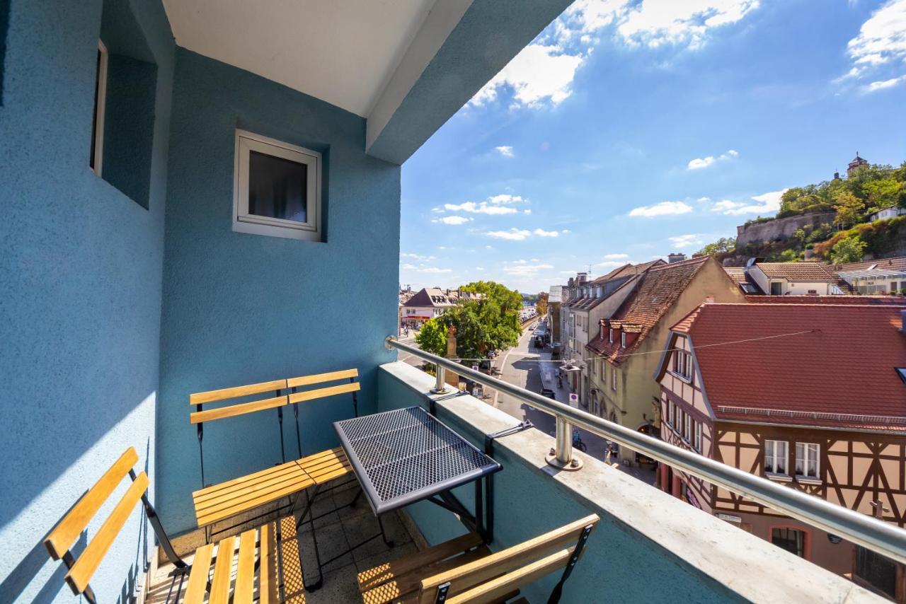 Apartment Mit Balkon Und Festungsblick Wurzburg Exterior photo